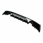 MP Style Gloss Black Rear Diffuser Dual Exhaust for BMW F22 2 Series M Sport 14-Present
