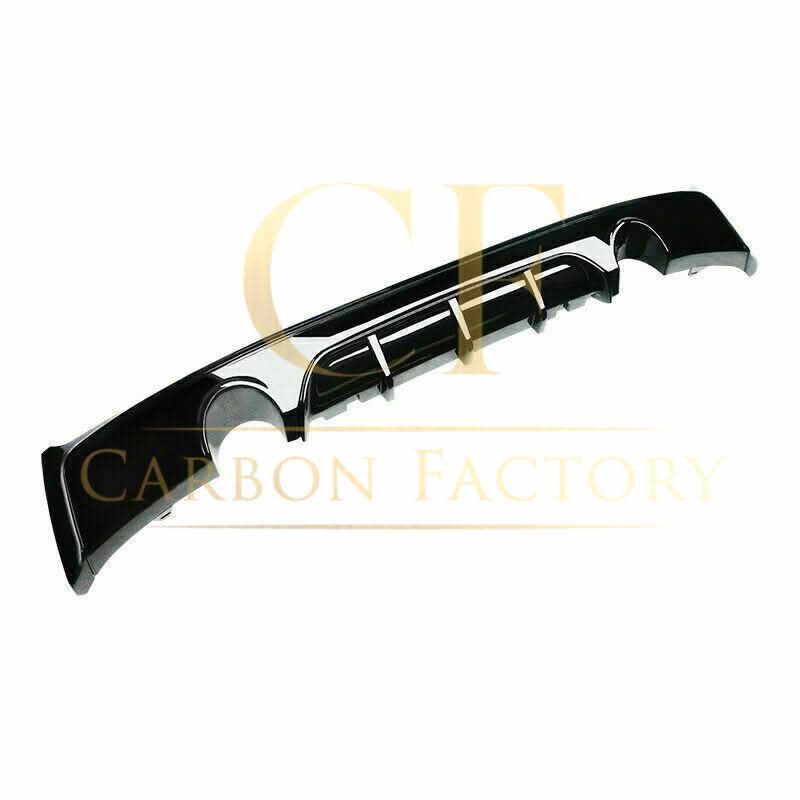 MP Style Gloss Black Rear Diffuser Dual Exhaust for BMW F22 2 Series M Sport 14-Present