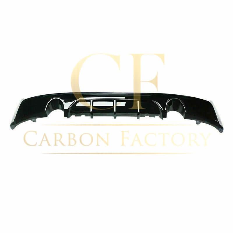 MP Style Gloss Black Rear Diffuser Dual Exhaust for BMW F22 2 Series M Sport 14-Present