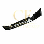 MP Style Gloss Black Rear Diffuser Dual Exhaust for BMW F22 2 Series M Sport 14-Present