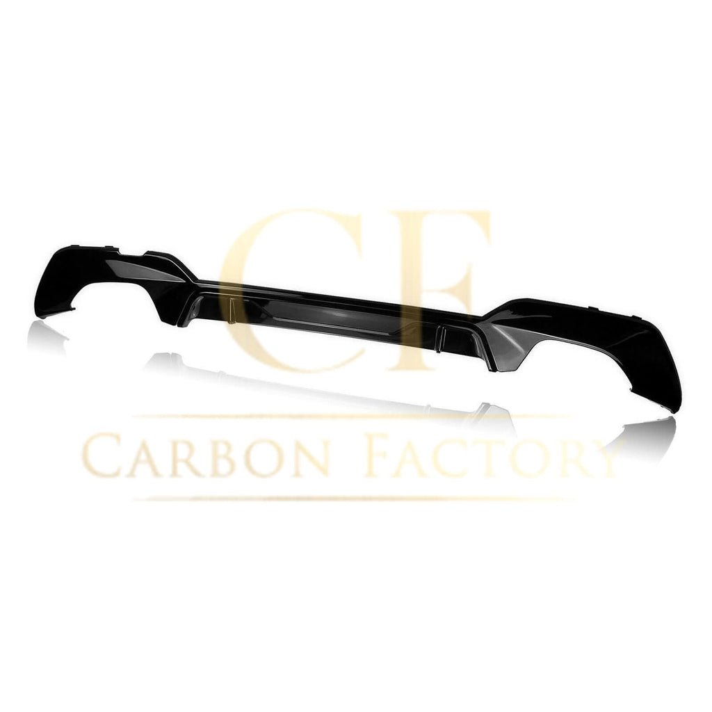 MP Style Gloss Black Rear Diffuser Quad Exhaust for BMW 3 Series G20 G21 Pre-LCI 19-22