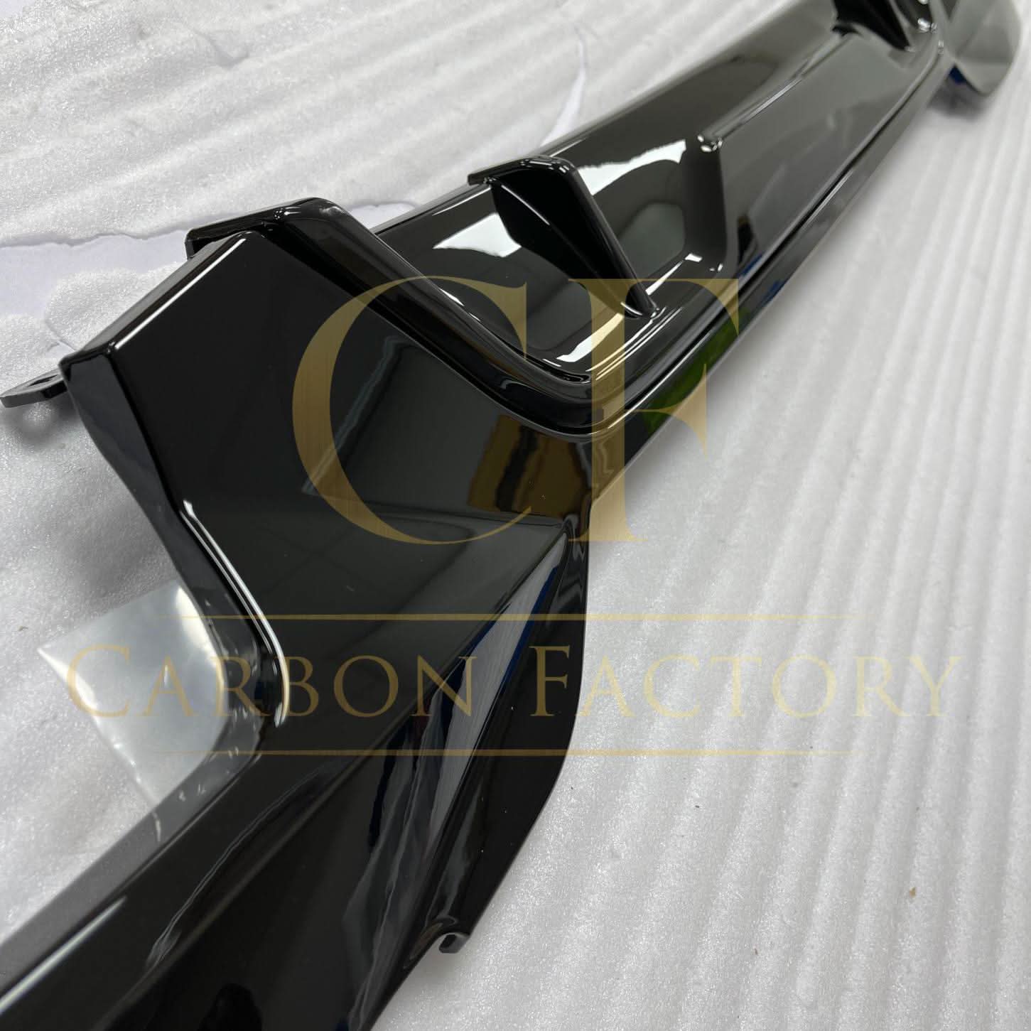 MP Style Gloss Black Rear Diffuser Quad Exhaust for BMW 3 Series G20 G21 Pre-LCI 19-22