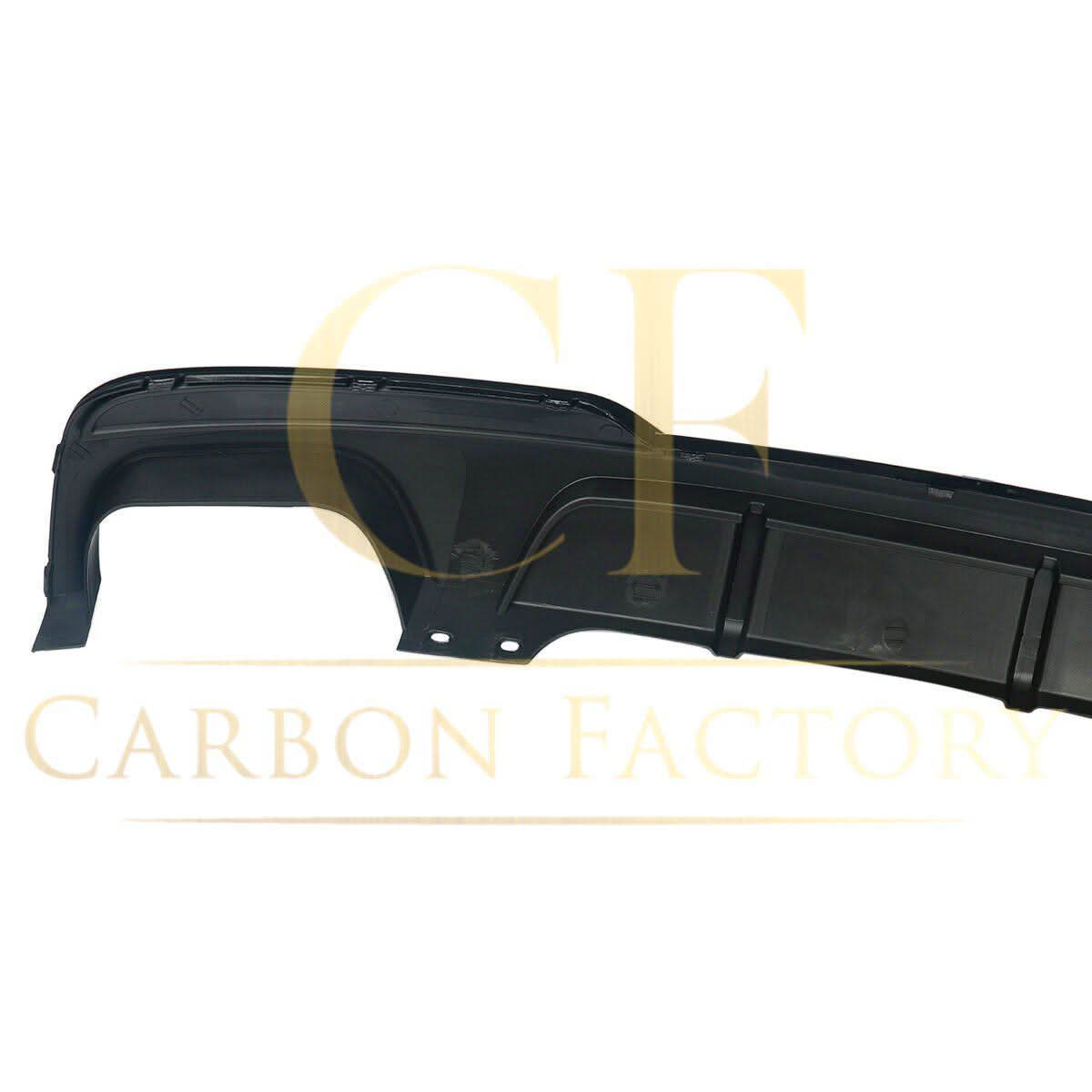 MP Style Gloss Black Rear Diffuser Quad Exhaust for BMW F10 5 Series 10-17