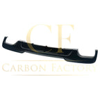 MP Style Gloss Black Rear Diffuser Quad Exhaust for BMW F10 5 Series 10-17