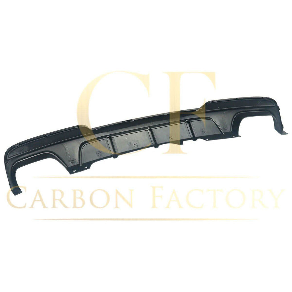 MP Style Gloss Black Rear Diffuser Quad Exhaust for BMW F10 5 Series 10-17