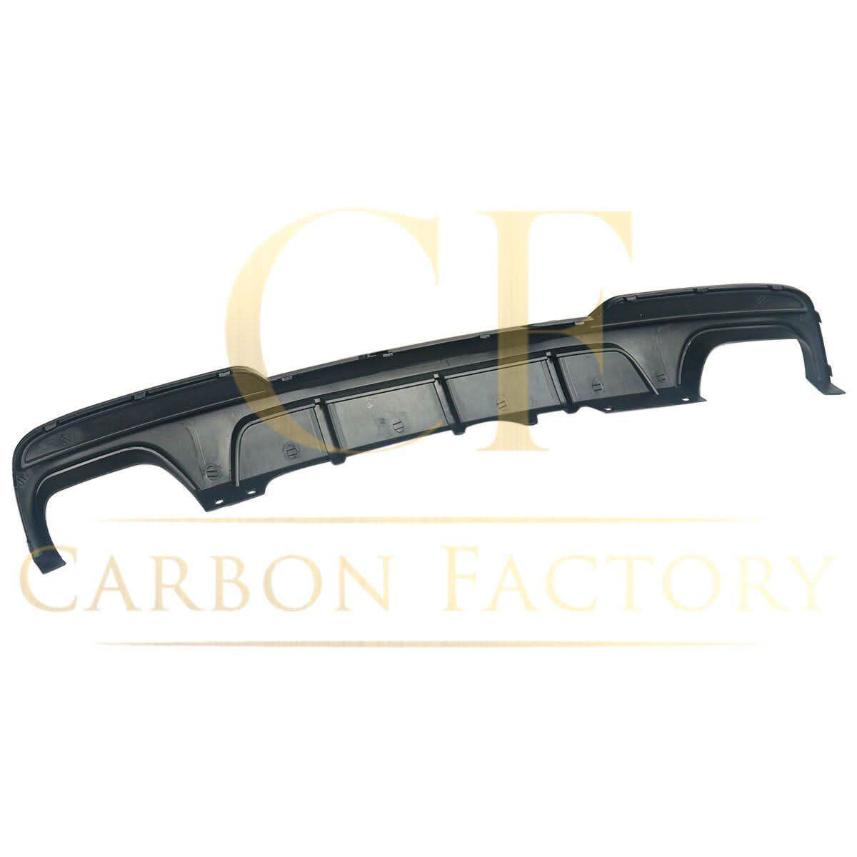 MP Style Gloss Black Rear Diffuser Quad Exhaust for BMW F10 5 Series 10-17
