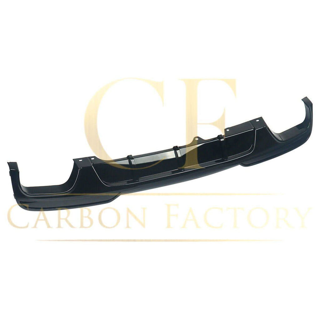 MP Style Gloss Black Rear Diffuser Quad Exhaust for BMW F10 5 Series 10-17