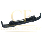 MP Style Gloss Black Rear Diffuser Quad Exhaust for BMW F10 5 Series 10-17