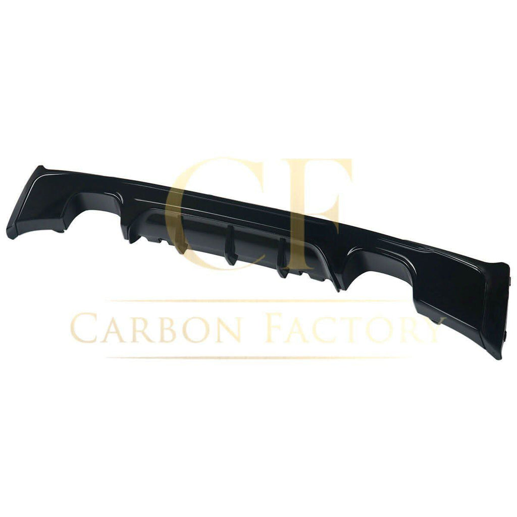 MP Style Gloss Black Rear Diffuser Quad Exhaust for BMW F22 2 Series M Sport 14-Present