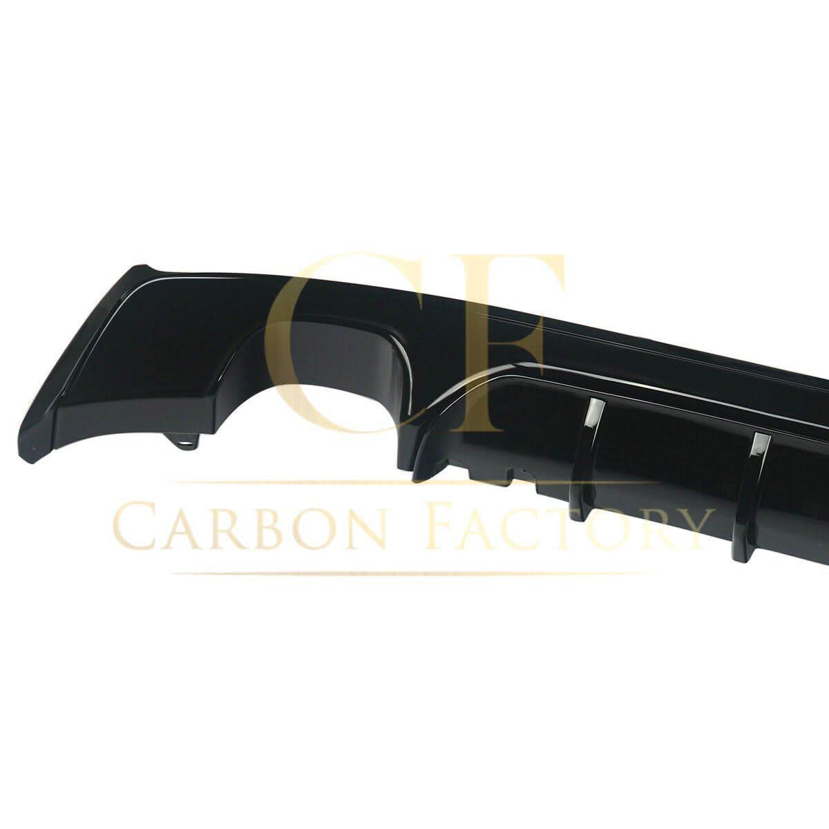 MP Style Gloss Black Rear Diffuser Quad Exhaust for BMW F22 2 Series M Sport 14-Present
