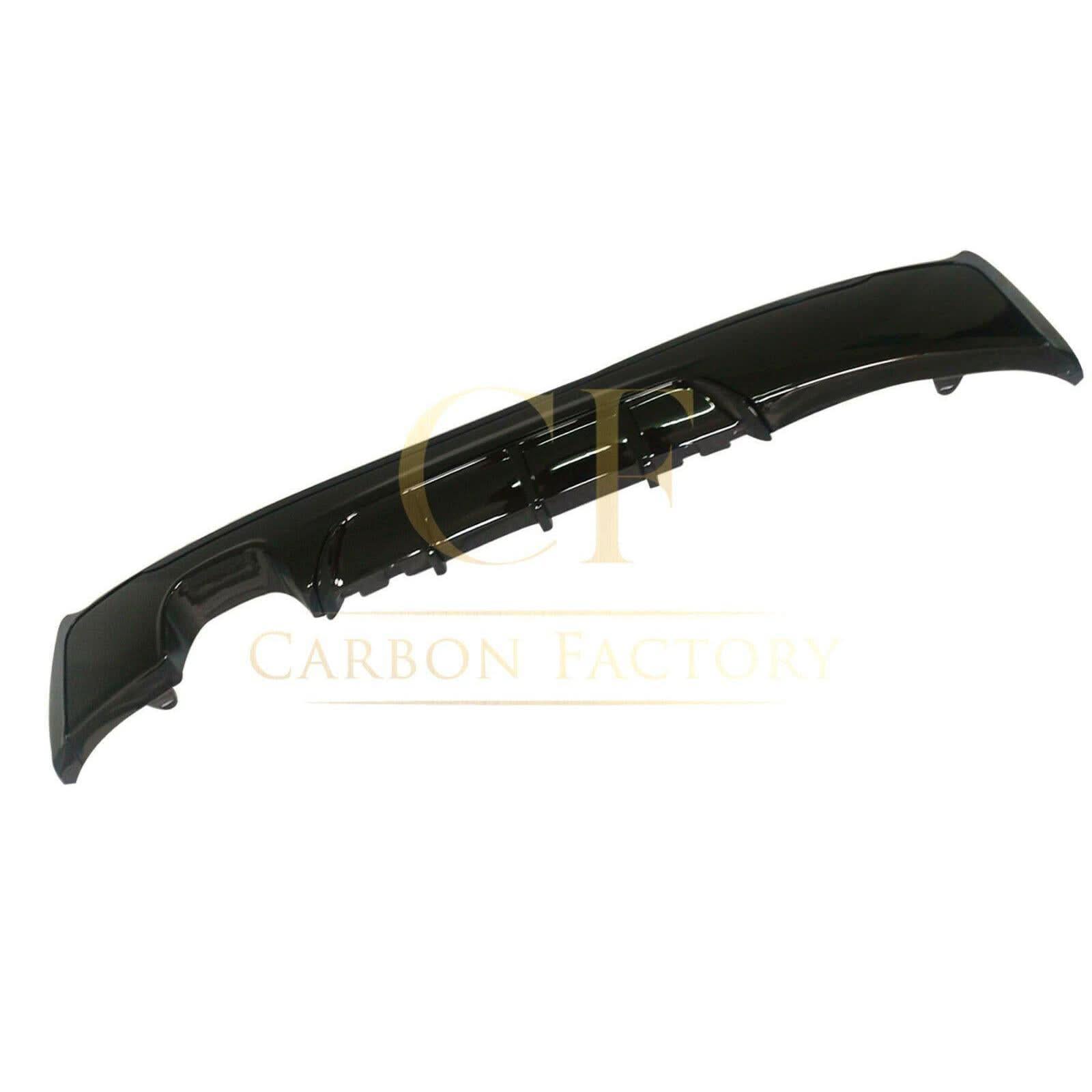 MP Style Gloss Black Rear Diffuser Twin Exhaust for BMW F22 2 Series M Sport 14-Present
