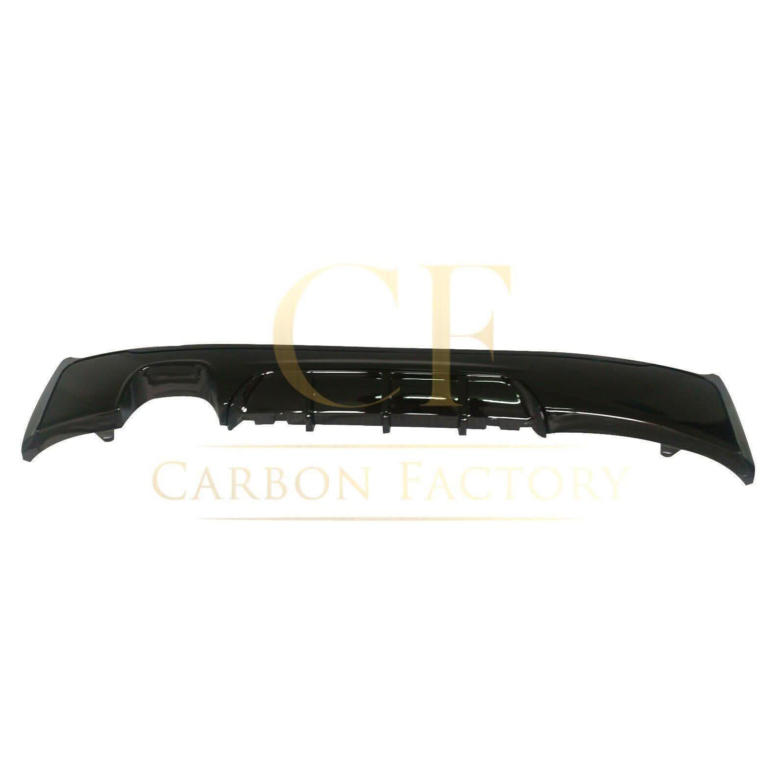 MP Style Gloss Black Rear Diffuser Twin Exhaust for BMW F22 2 Series M Sport 14-Present