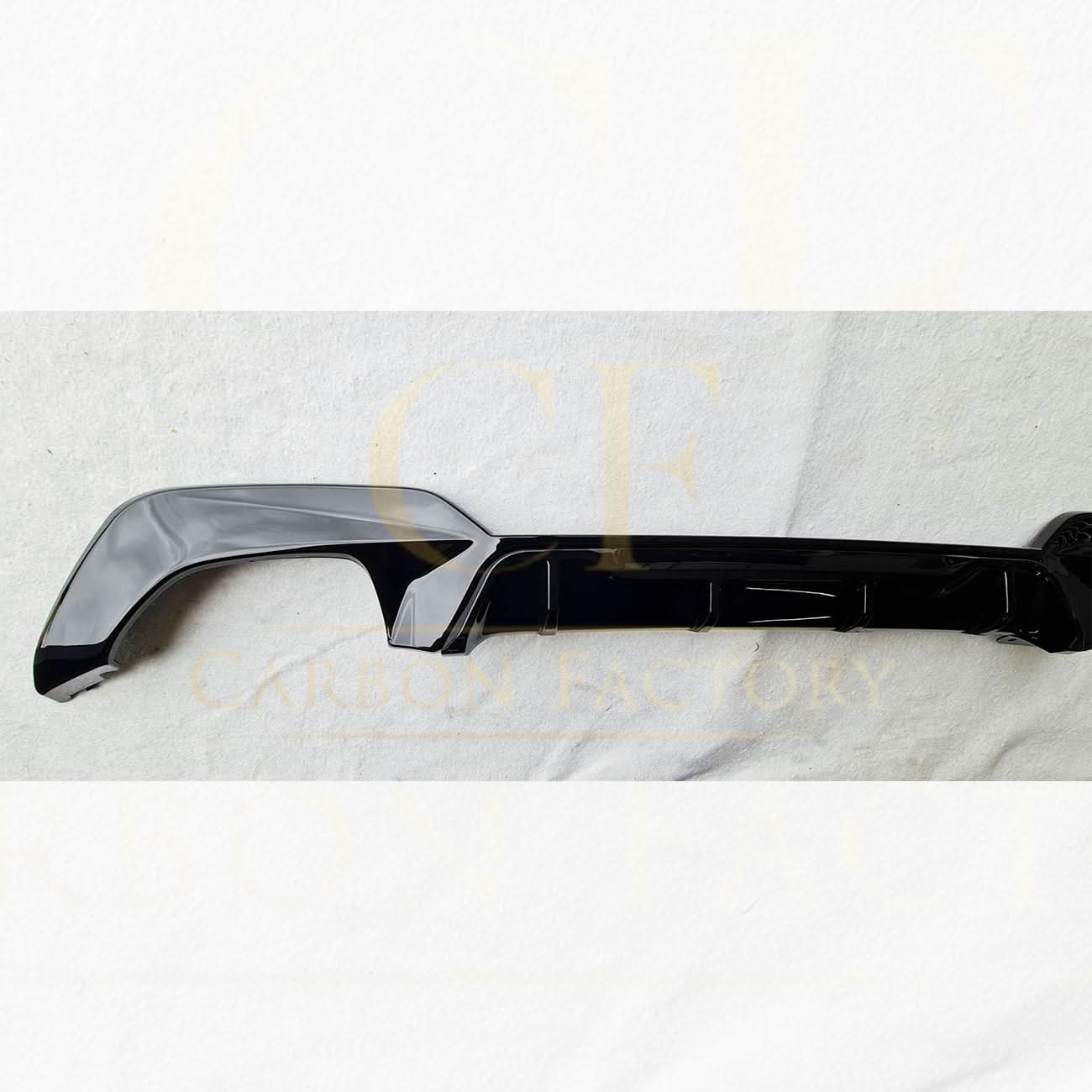 MP Style Gloss Black Rear Diffuser for BMW 3 Series G20 G21 340i Pre-LCI 19-22