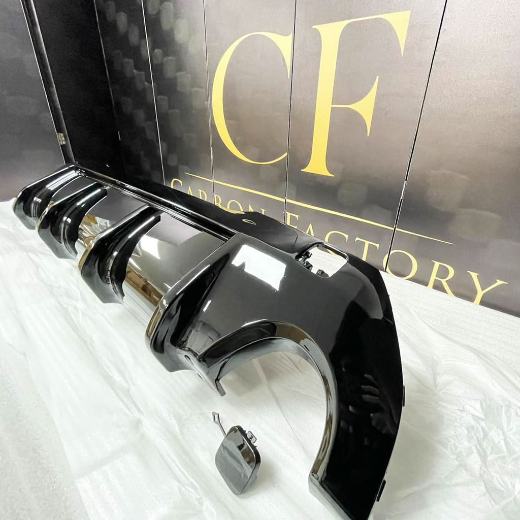 MP Style Gloss Black Rear Diffuser for BMW F40 1 Series 19-24