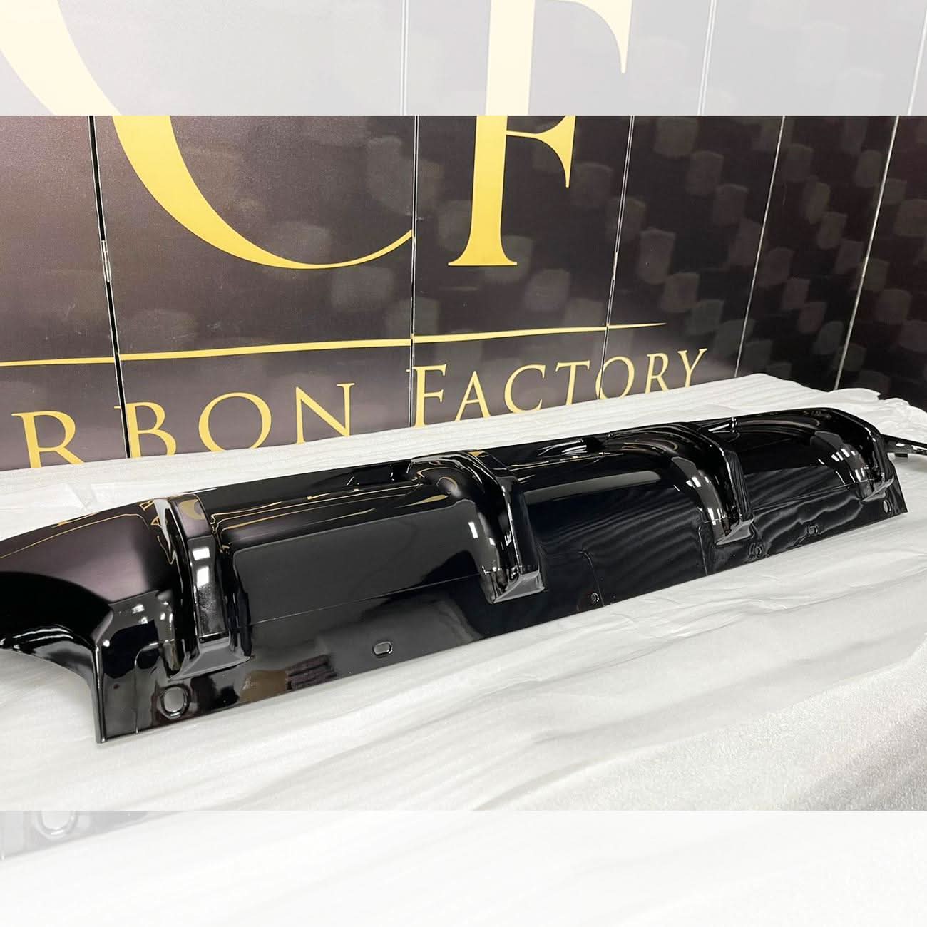 MP Style Gloss Black Rear Diffuser for BMW F40 1 Series 19-24