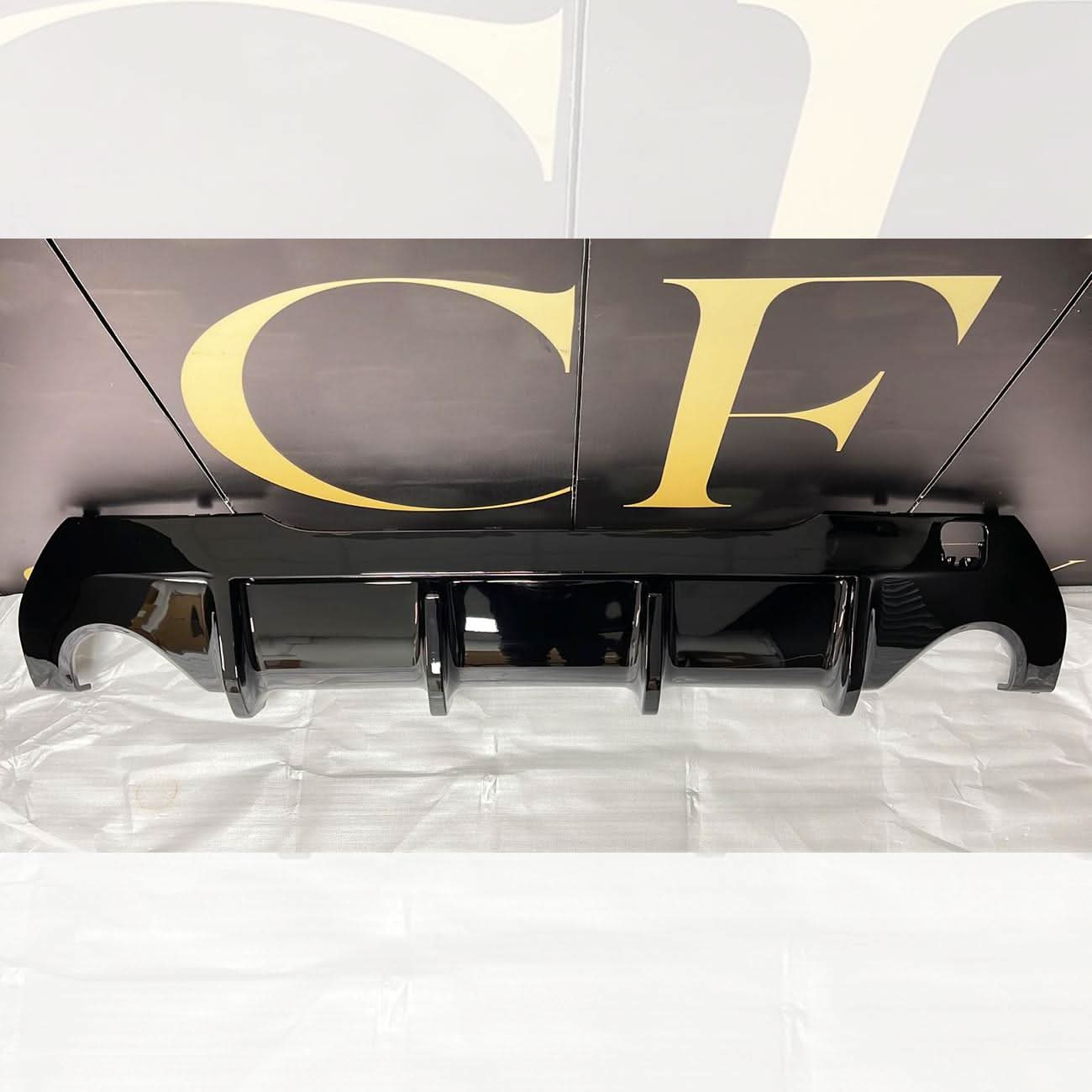 MP Style Gloss Black Rear Diffuser for BMW F40 1 Series 19-24