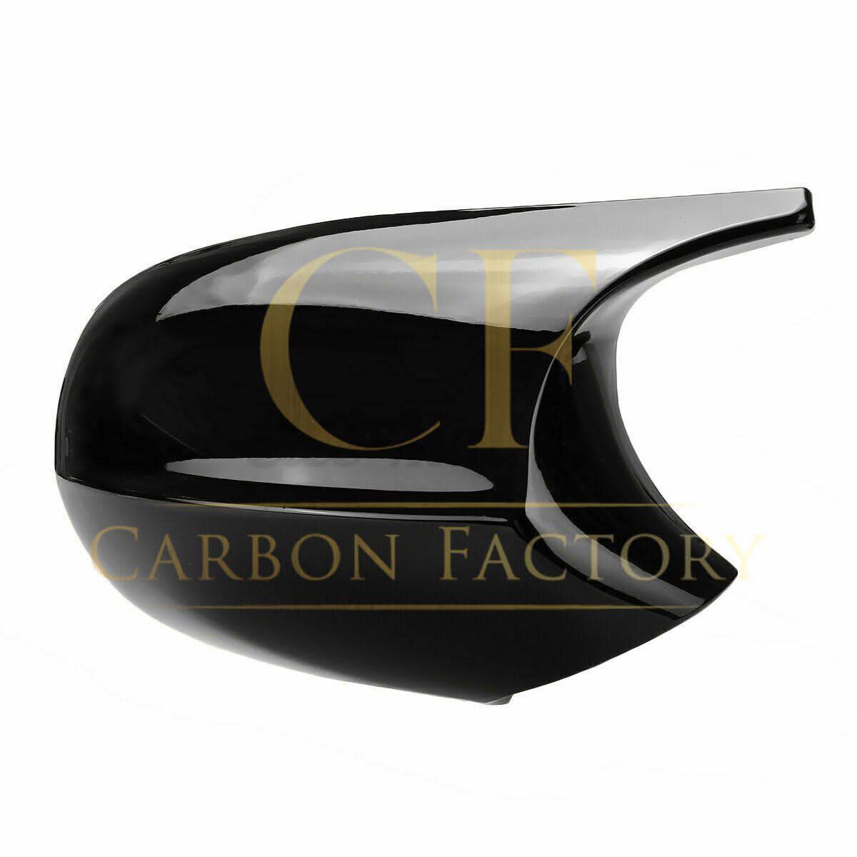 MP Style Gloss Black Replacement Mirror Covers for BMW E81 E82 E87 E88 1 Series E90 E92 E93 3 Series