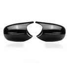 MP Style Gloss Black Replacement Mirror Covers for BMW E81 E82 E87 E88 1 Series E90 E92 E93 3 Series
