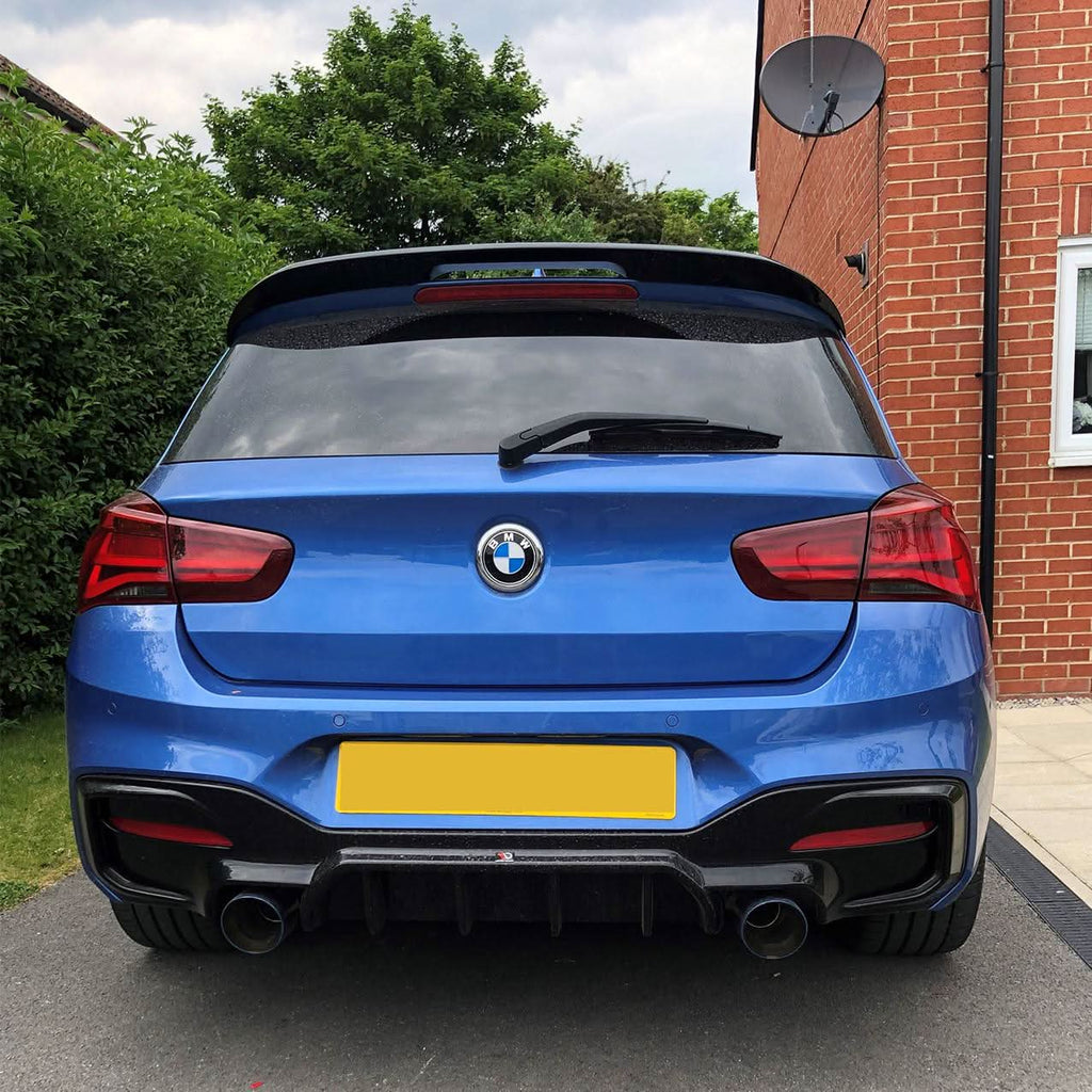 MP Style Gloss Black Roof Spoiler for BMW F20 F21 1 Series 11-19
