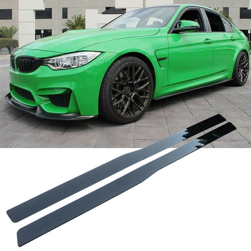MP Style Gloss Black Side Skirts  Extension for BMW F80 M3 F82 F83 M4 14-20