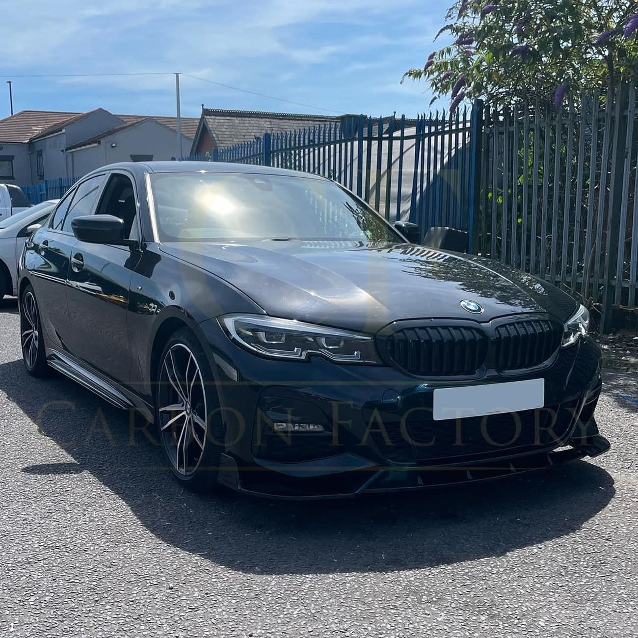 MP Style Gloss Black Side Skirts for BMW 3 Series G20 G21 19-Present
