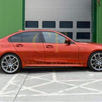 MP Style Gloss Black Side Skirts for BMW 3 Series G20 G21 19-Present