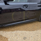 MP Style Gloss Black Side Skirts for BMW 3 Series G20 G21 19-Present