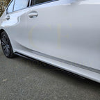 MP Style Gloss Black Side Skirts for BMW 3 Series G20 G21 19-Present