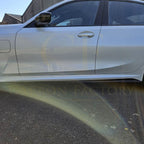 MP Style Gloss Black Side Skirts for BMW 3 Series G20 G21 19-Present