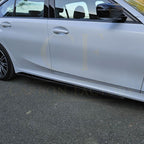 MP Style Gloss Black Side Skirts for BMW 3 Series G20 G21 19-Present