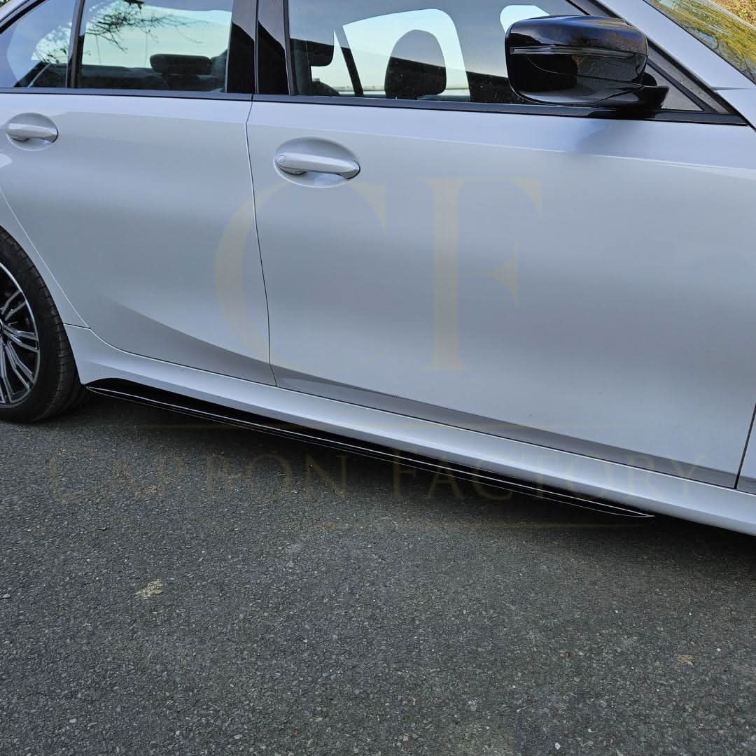 MP Style Gloss Black Side Skirts for BMW 3 Series G20 G21 19-Present