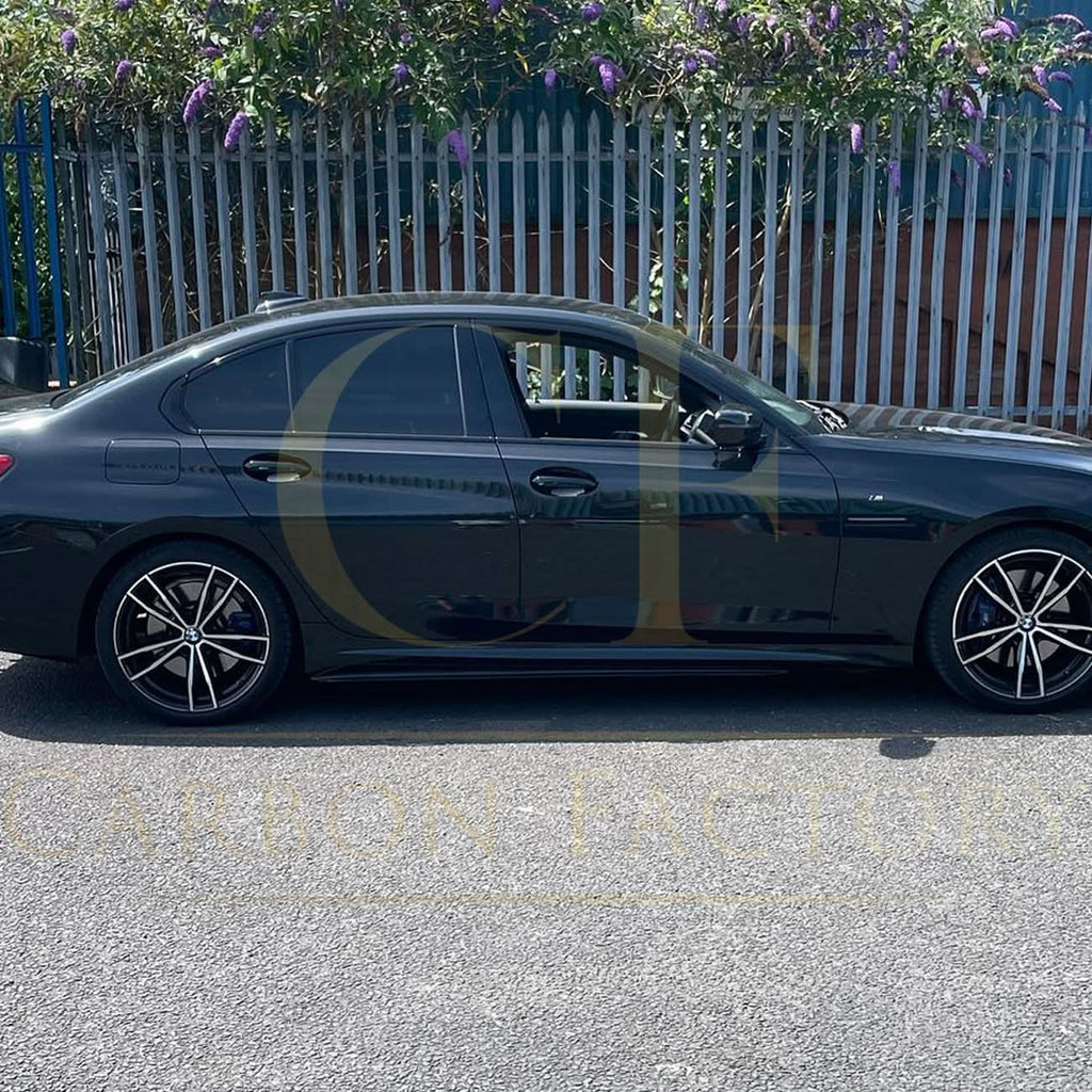 MP Style Gloss Black Side Skirts for BMW 3 Series G20 G21 19-Present