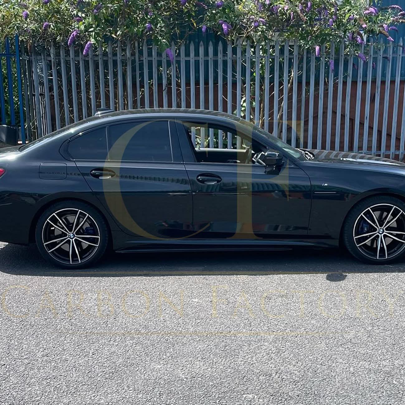 MP Style Gloss Black Side Skirts for BMW 3 Series G20 G21 19-Present