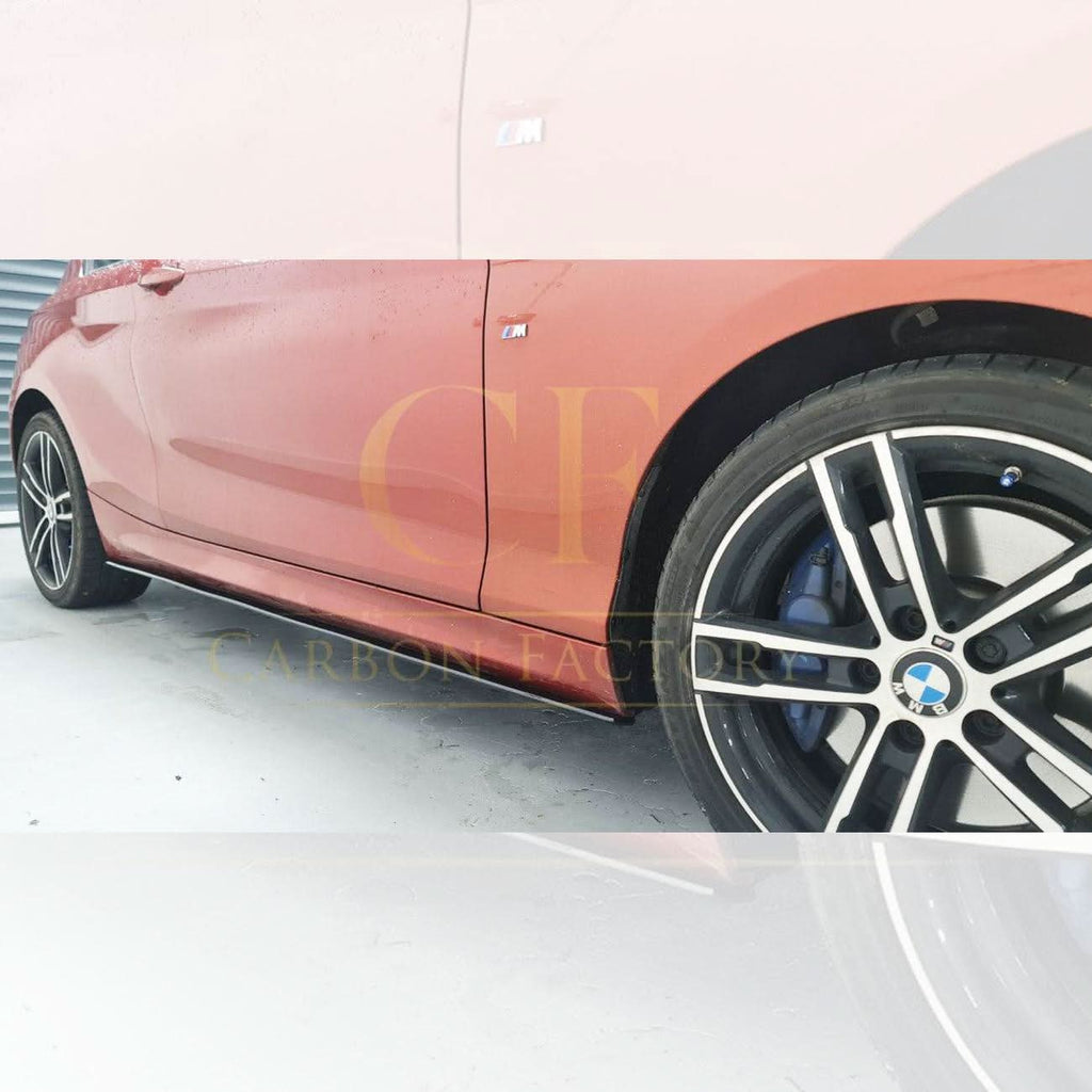 MP Style Gloss Black Side Skirts for BMW F20 1 Series 12-19