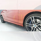 MP Style Gloss Black Side Skirts for BMW F20 1 Series 12-19