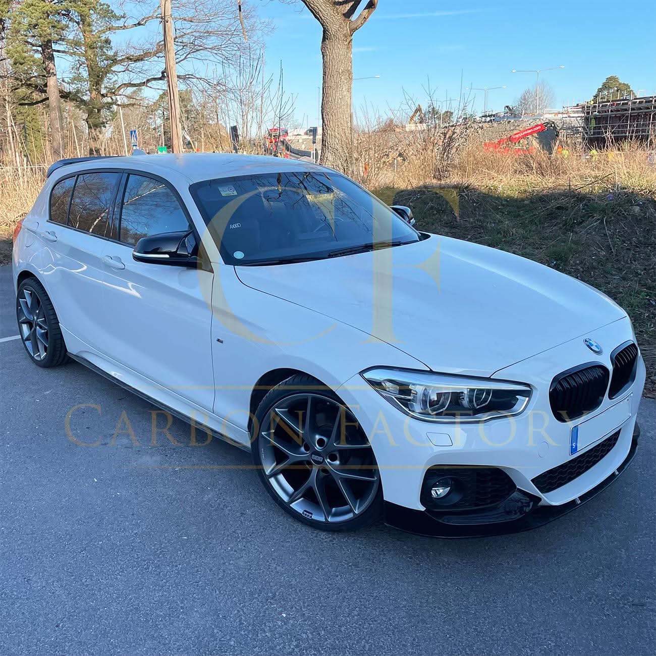 MP Style Gloss Black Side Skirts for BMW F20 1 Series 12-19