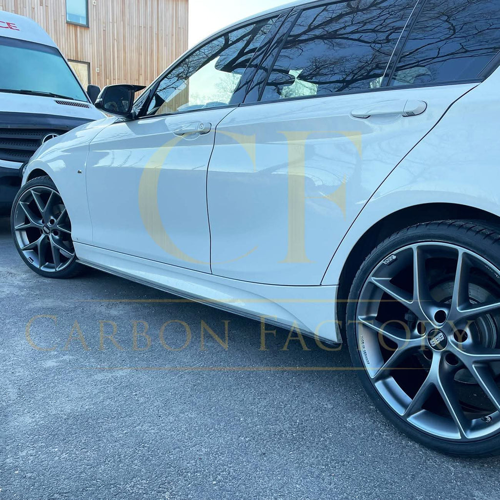 MP Style Gloss Black Side Skirts for BMW F20 1 Series 12-19