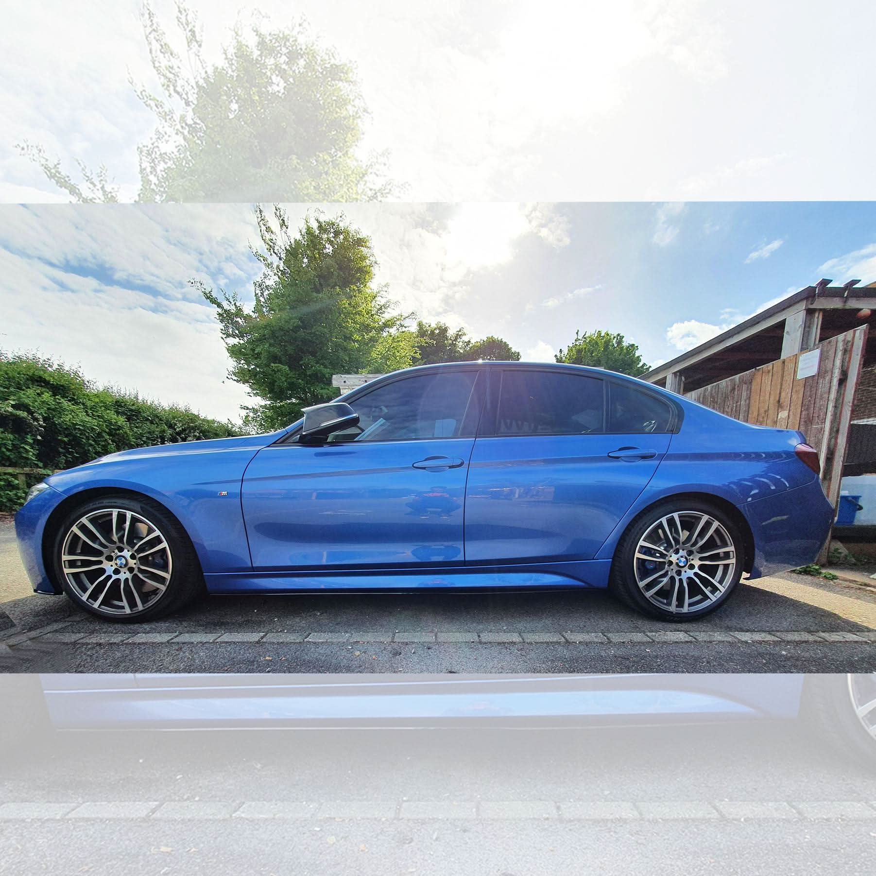 MP Style Gloss Black Side Skirts for BMW F30 F31 3 Series 12-19