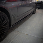 MP Style Gloss Black Side Skirts for BMW G30 G31 5 Series F90 M5 17-Present