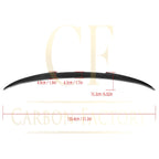 MP Style Pre-Preg Carbon Fibre Boot Spoiler for BMW G06 X6 X6M 20-Present