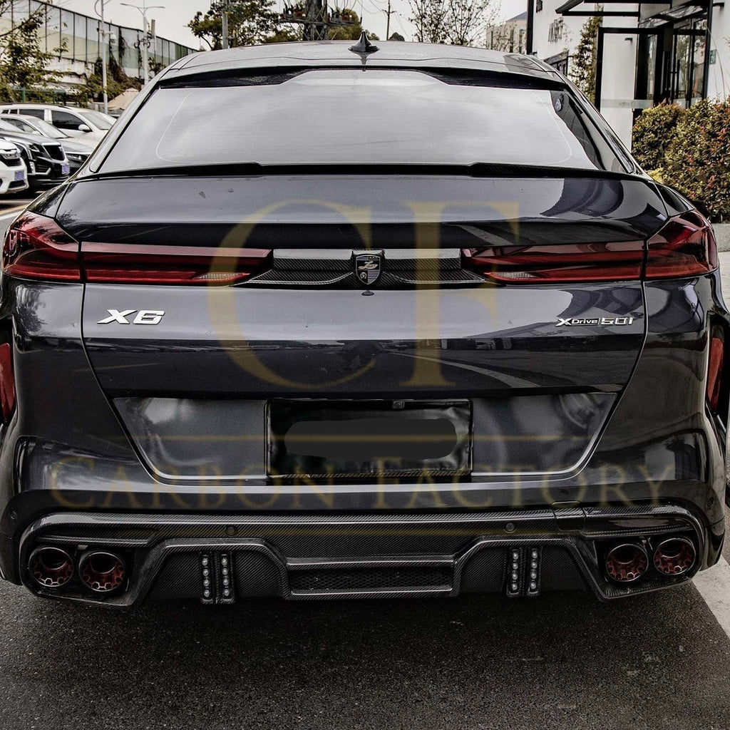 MP Style Pre-Preg Carbon Fibre Boot Spoiler for BMW G06 X6 X6M 20-Present