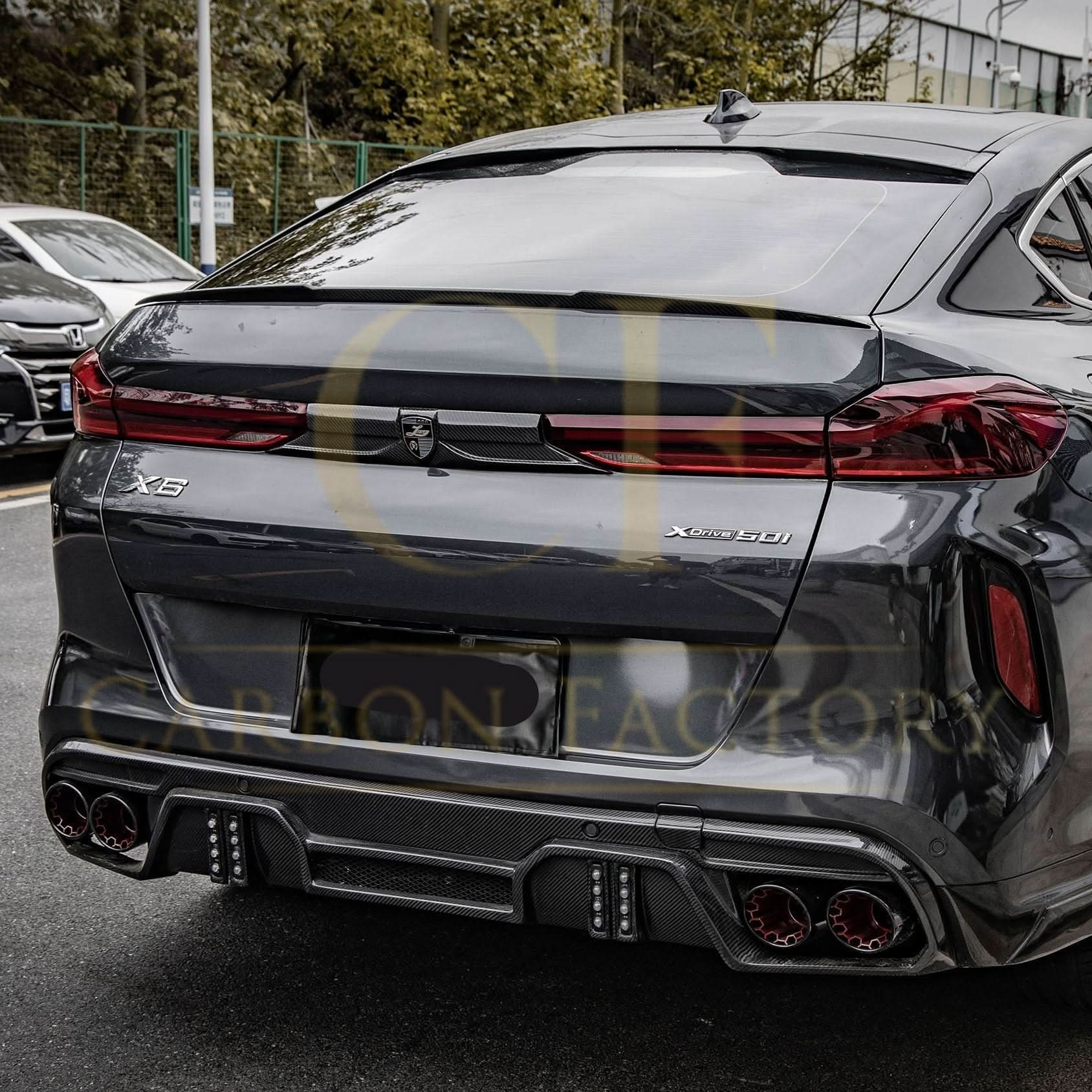 MP Style Pre-Preg Carbon Fibre Boot Spoiler for BMW G06 X6 X6M 20-Present
