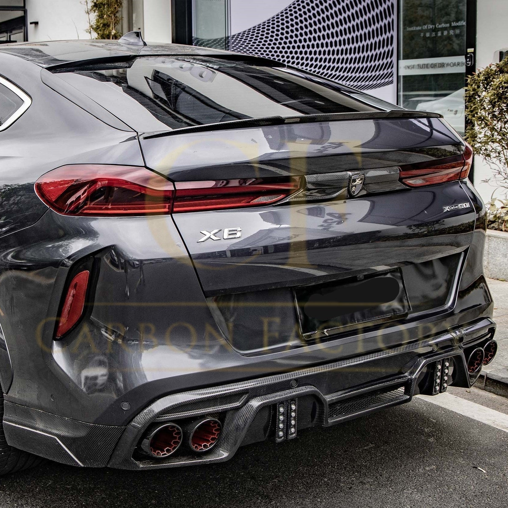 MP Style Pre-Preg Carbon Fibre Boot Spoiler for BMW G06 X6 X6M 20-Present