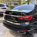 MP Style Pre-Preg Carbon Fibre Boot Spoiler for BMW G11 G12 7 Series 15-23