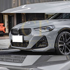 MP Style Pre-Preg Carbon Fibre Front Splitter for BMW 2 Series G42 Coupe 21-Present