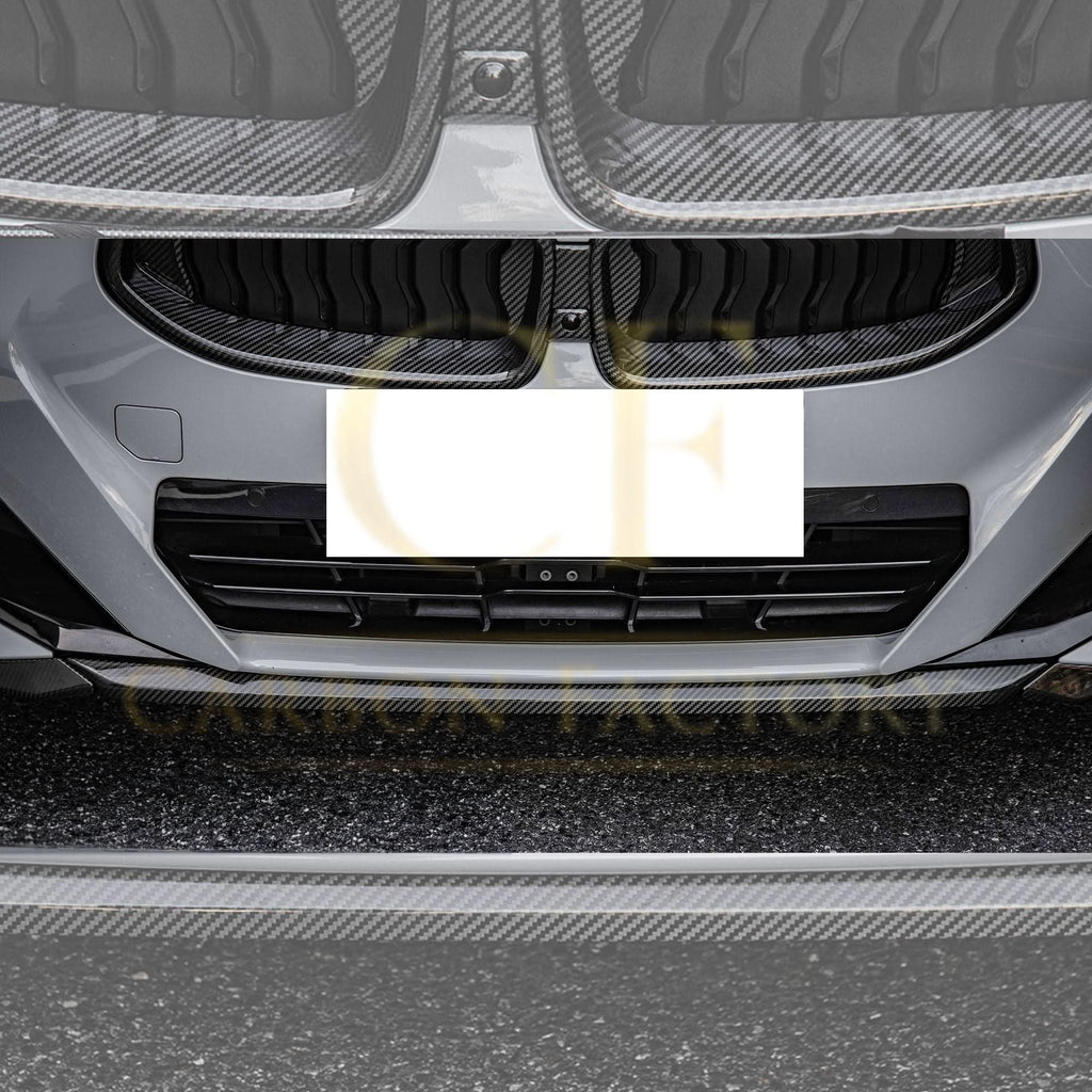 MP Style Pre-Preg Carbon Fibre Front Splitter for BMW 2 Series G42 Coupe 21-Present