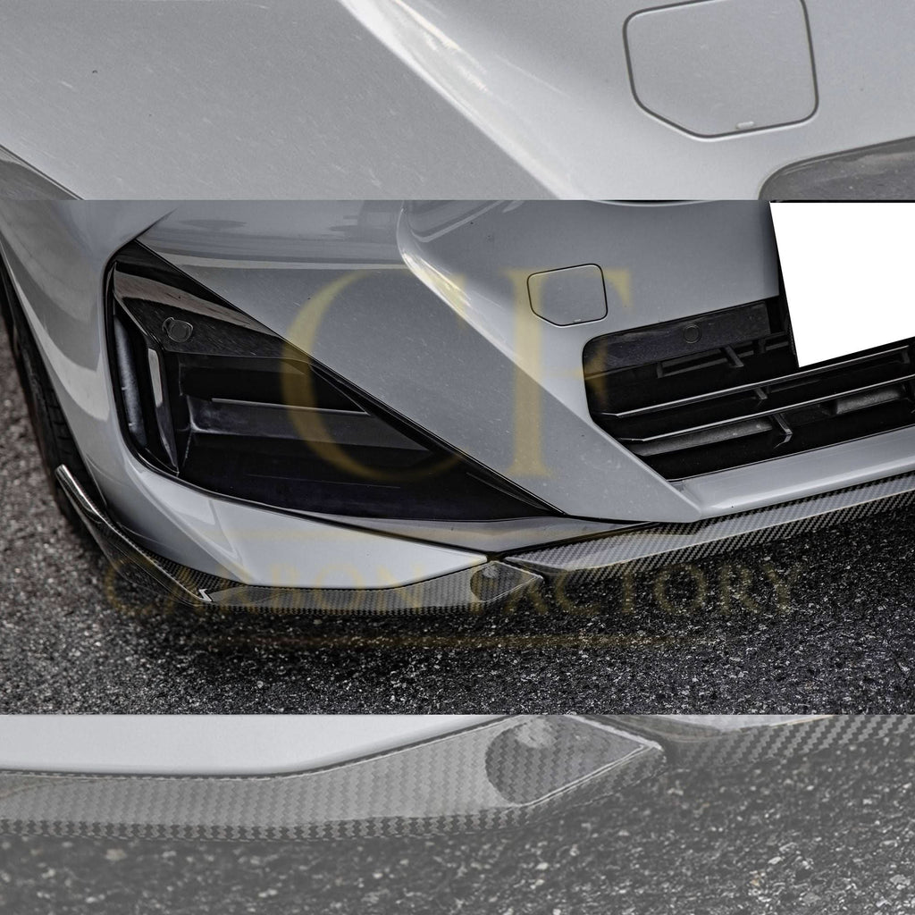 MP Style Pre-Preg Carbon Fibre Front Splitter for BMW 2 Series G42 Coupe 21-Present