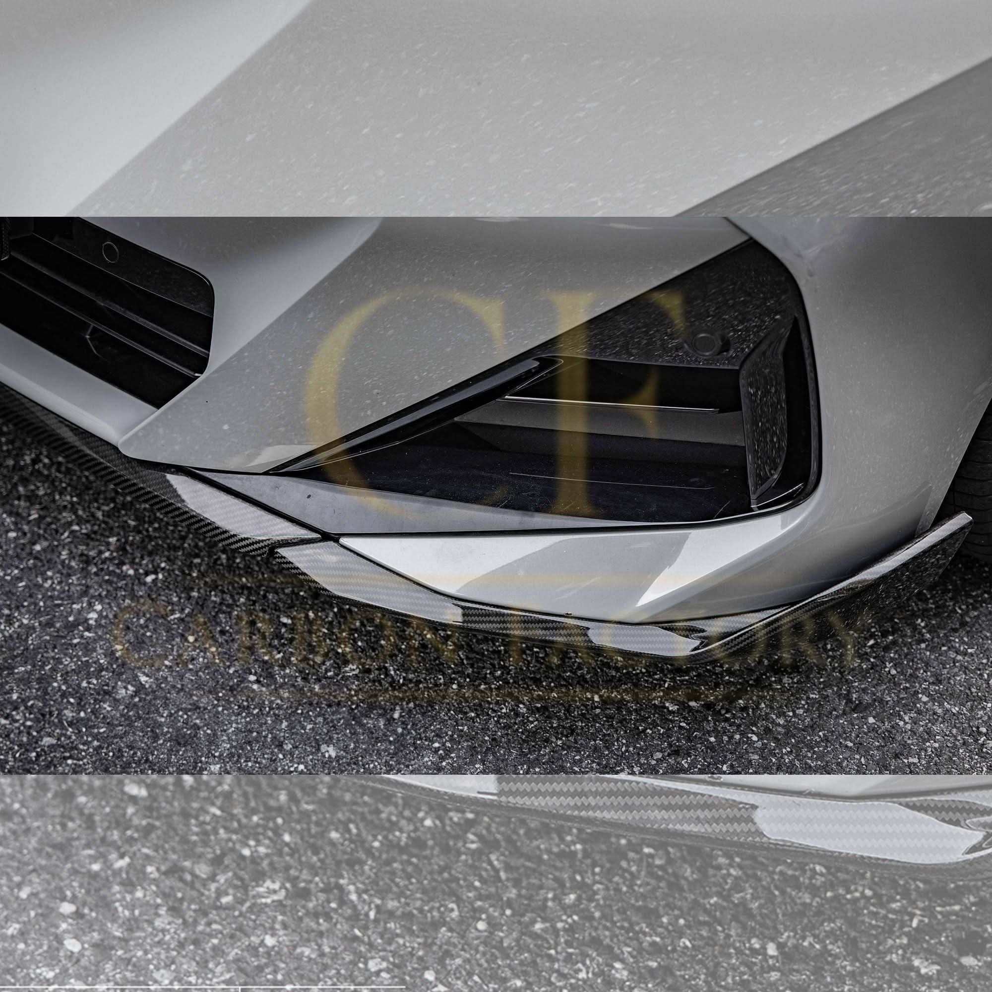 MP Style Pre-Preg Carbon Fibre Front Splitter for BMW 2 Series G42 Coupe 21-Present