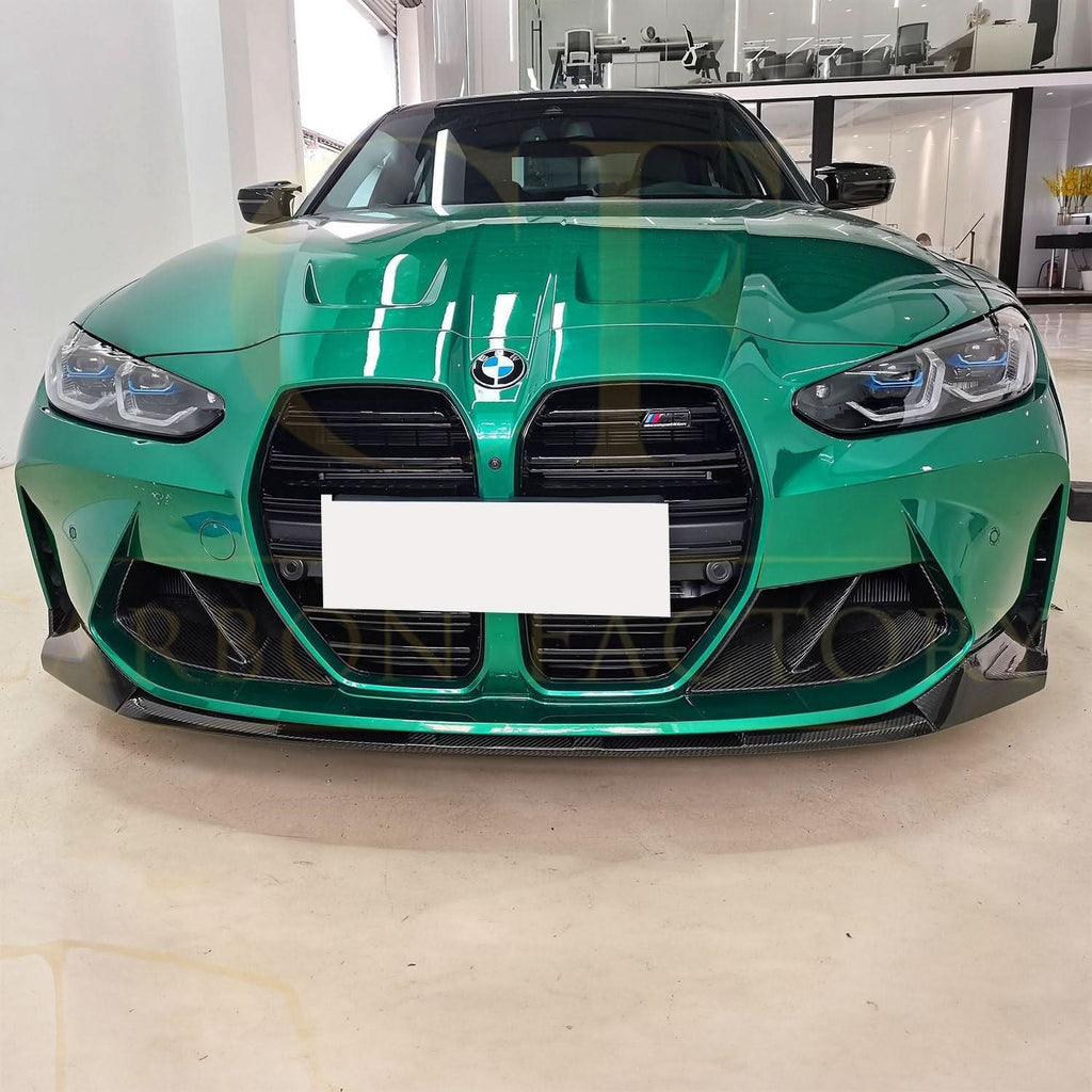 MP Style Pre-Preg Carbon Fibre Front Splitter for BMW G80 M3 G82 G83 M4 21-Present