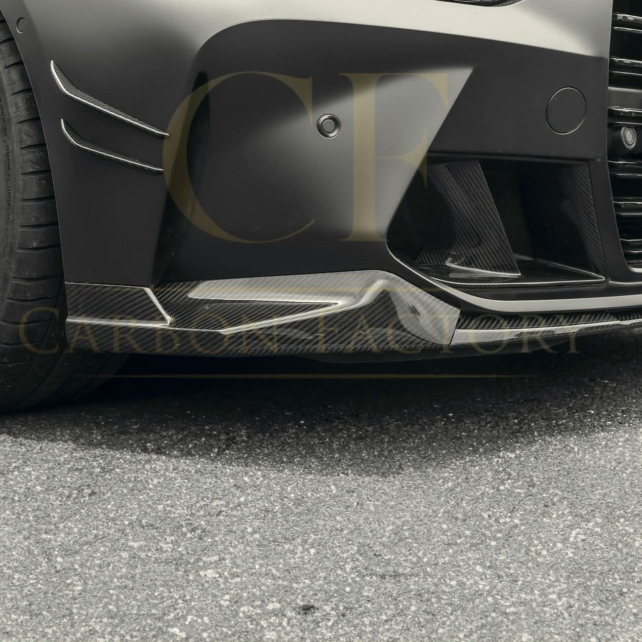 MP Style Pre-Preg Carbon Fibre Front Splitter for BMW G80 M3 G82 G83 M4 21-Present